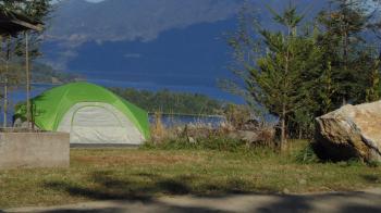 Camping Agroturismo Llanca Lafquen en Panguipulli, Los Rios