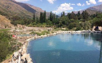 Camping el Sauce en Cajon del Maipo, Metropolitana