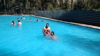 Camping Parque del Rio en Cajon del Maipo, Metropolitana