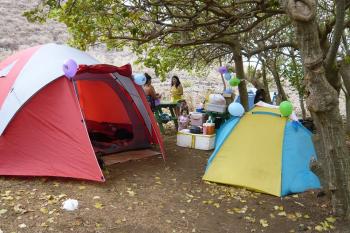 Camping Ahirenga en Isla De Pascua, Valparaiso