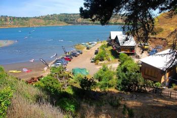 Camping Los Cisnes en la Boca de Rapel en Navidad, Ohiggins
