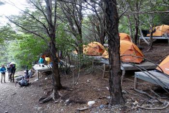 Camping Francés en Torres Del Paine, Magallanes