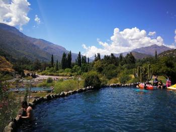 Camping El Sauce en Cajon del Maipo, Metropolitana