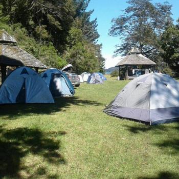 Camping Playa Puyehue en Puyehue, Los Lagos