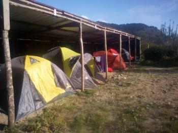 Camping Rio Mar Puyuhuapi en Coyhaique, Aysen