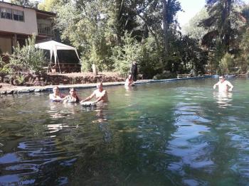 Camping Baños De La Monja en Colbun, Maule