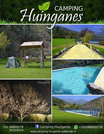 Camping los Huinganes en Machali, Ohiggins