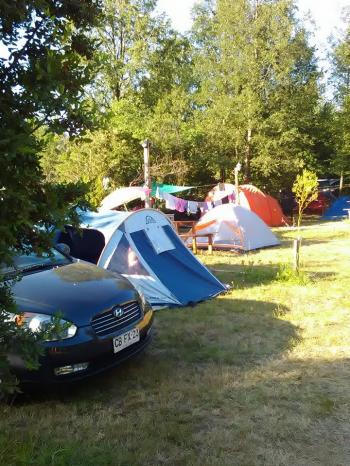 Camping Wuechualmay en Panguipulli, Los Rios
