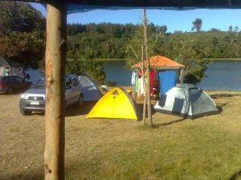 Cruce Hacia Camping Áonko en Tirua, Bio Bio