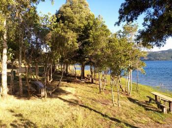 Camping y cabañas Puerto Cuya en Tirua, Bio Bio