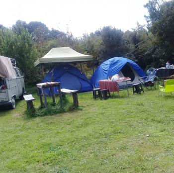 Camping Rio Cuchildeo en Hualaihue, Los Lagos
