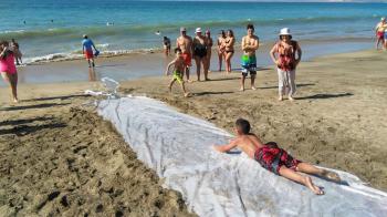 Camping El Oasis de Guanaqueros en Coquimbo, Coquimbo