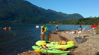 Camping Quilches Riñinahue en Lago Ranco, Los Rios