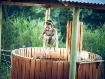 Camping Tinas Calientes en Coihueco, Bio Bio