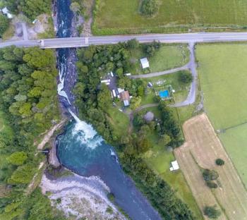 Camping Saltos Del Nilahue en Lago Ranco, Los Rios